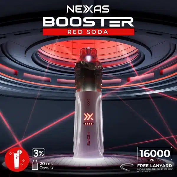 NEXAS BOOSTER 16000 แดงโซดา